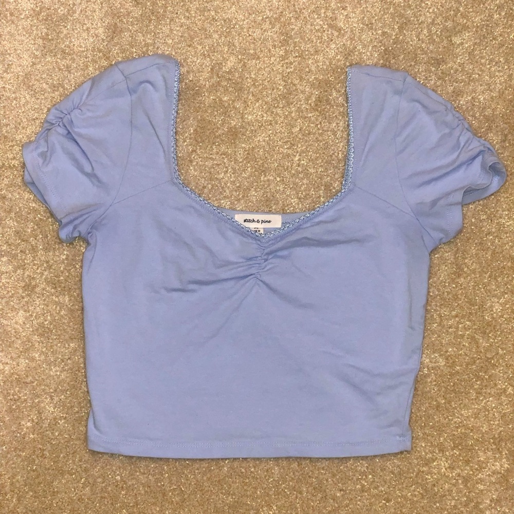 Short Sleeve Crop Top💗